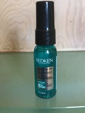 Redken Acidic Grow Full System Instant Densifying scalp spray. 1 oz travel size